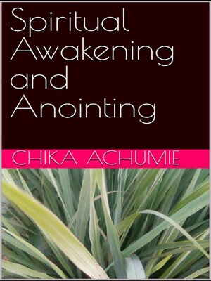 cover image of Spiritual Awakening and Anointing